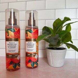 Beloved Peach Prosecco & Mimosa Flower Fragrance Mist - Pack of 2